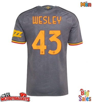 AS Roma Wesley Franca #43 Replica Third Stadium Shirt 2026-27 Short Sleeve